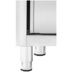 Royal Catering RC-IKS11 tiskiallaskaappi ruostumaton teräs 100 x 60 cm