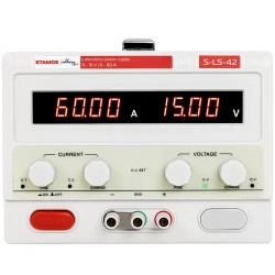 Stamos Soldering S-LS-42 laboratorian virtalähde 0-15 V 0-60 A DC 900 W