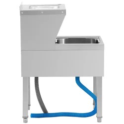 Royal Catering Käsienpesu- ja tyhjennysallas, 88 cm, ruostumaton teräs