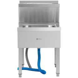 Royal Catering Käsienpesu- ja tyhjennysallas, 88 cm, ruostumaton teräs