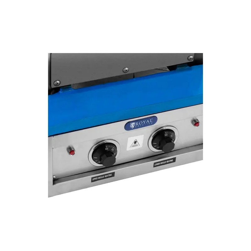 Royal Catering jäätelövohvelirauta 4200 W 100-120 kpl/h 55 x 70 mm