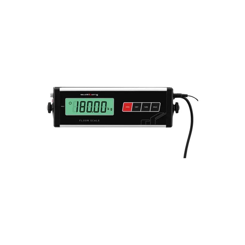 Eläinvaaka 180 kg / 0,05 kg, 96,5 x 51 cm, liukuestematto ja LCD-näyttö