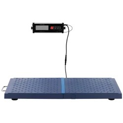 Eläinvaaka 180 kg / 0,05 kg, 96,5 x 51 cm, liukuestematto ja LCD-näyttö