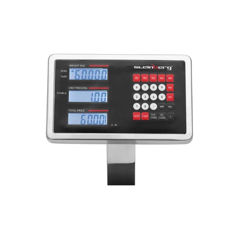 Steinberg Systems digitaalinen kontrollivaaka 60 kg 0,005 kg 29 x 34 cm