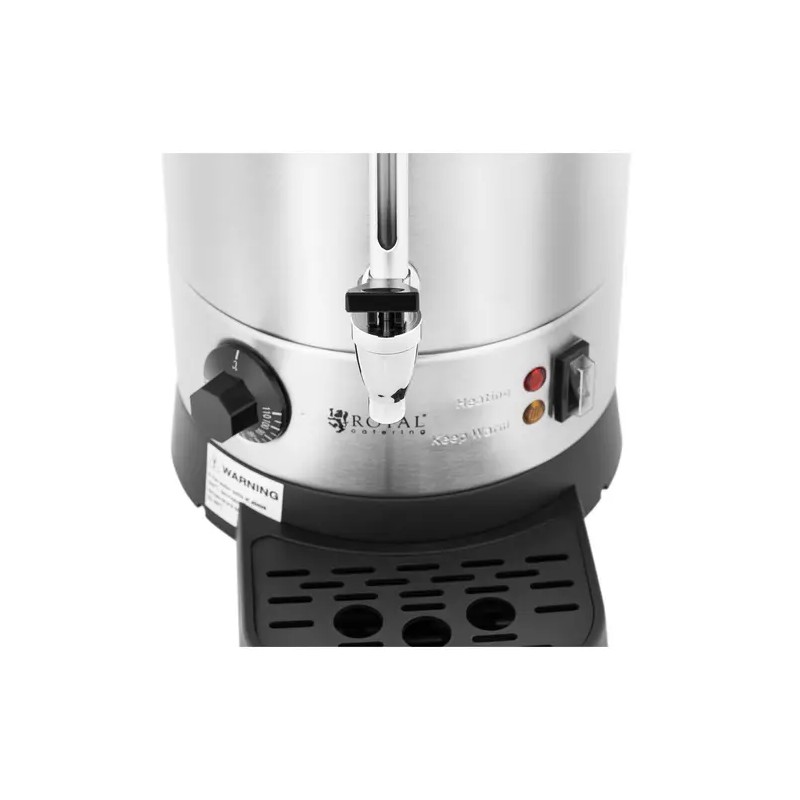 Royal Catering vedenkeitin 9 l 1500 W ruostumaton teräs hopea