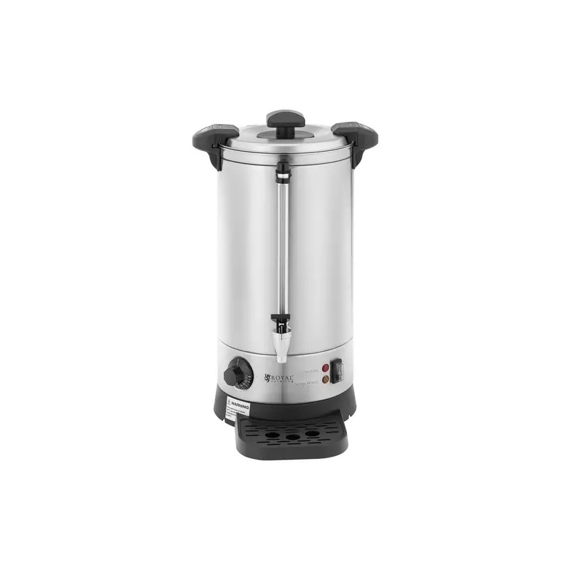 Royal Catering vedenkeitin 9 l 1500 W ruostumaton teräs hopea