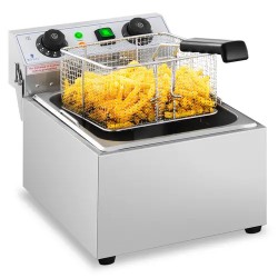 Royal Catering Elektro fritteuse 10 l 3200 W ajastimella