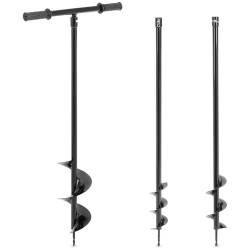 hillvert maapora 100 cm 3 poranterää 80 100 ja 150 mm