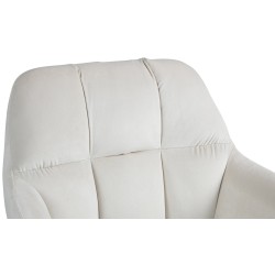 Säädettävä samettinen baarijakkara käsinojilla ja jalkatuella