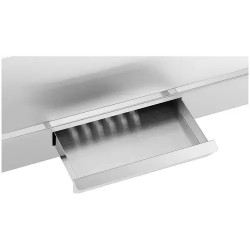 Royal Catering Popcorn-kone 1350 W 5 kg/h ruostumaton teräs hopea