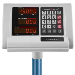 Steinberg Systems SBS-PF-150/10B alustavaaka 150 kg / 0,01 kg 40 x 50 cm taittuva LED