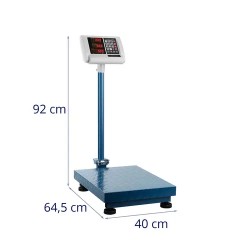 Steinberg Systems SBS-PF-150/10B alustavaaka 150 kg / 0,01 kg 40 x 50 cm taittuva LED