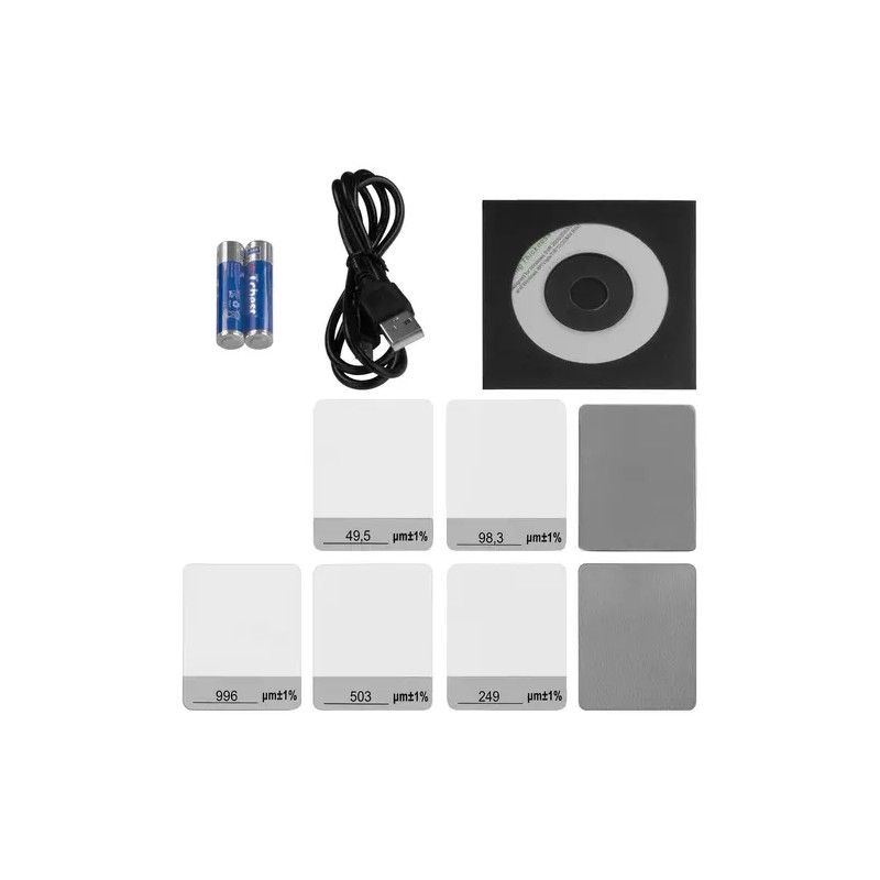 Pinnoitteen paksuusmittari SBS-CT-123, 0-1400 µm