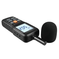 Digitaalinen melumittari 30-130 dB dataloggerilla ja USB-liitännällä 155 g