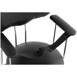 Lasten parturintuoli BIRMINGHAM BLACK, korkeus 56–81 cm, musta