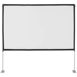 Projektioyhteensopiva kangas 228 x 133 cm 16:9 100" alumiinirunko