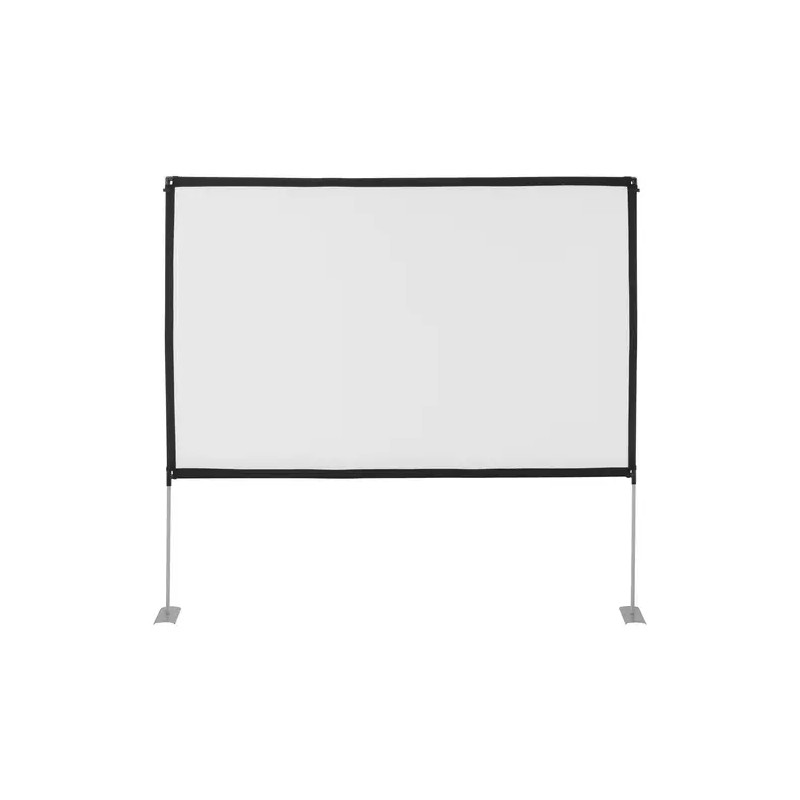 Projektioyhteensopiva kangas 228 x 133 cm 16:9 100" alumiinirunko