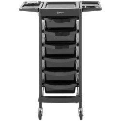 physa kampaamovaunu, 6 laatikkoa, 12 kg, 420 x 390 mm, ABS, teräsrunko