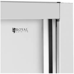 Royal Catering RCDC-80 astiakaappi ruostumaton teräs 800 x 500 x 1800 mm