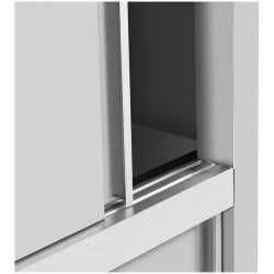 Royal Catering RCDC-80 astiakaappi ruostumaton teräs 800 x 500 x 1800 mm