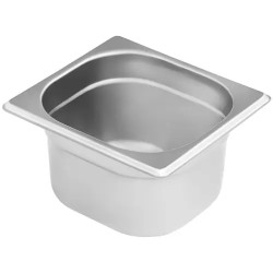 Royal Catering RCPN 5 GN-ylähylly 5 kpl GN 1/6 -astioilla ja kansilla
