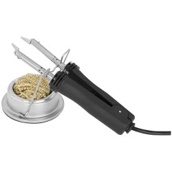 2-in-1 Juottostasema LED-suurennusvalaisimella, 80 W, digitaalinen, SMD