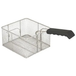 Friteerauskori 13 l ammeisiin ruostumaton teräs 21 x 22 x 12 cm
