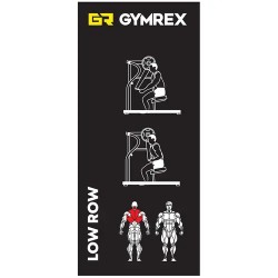 Gymrex Butterfly Reverse GR-MG58 yläselän ja hartioiden treenilaite, 135 kg