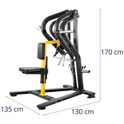 Gymrex Butterfly Reverse GR-MG58 yläselän ja hartioiden treenilaite, 135 kg