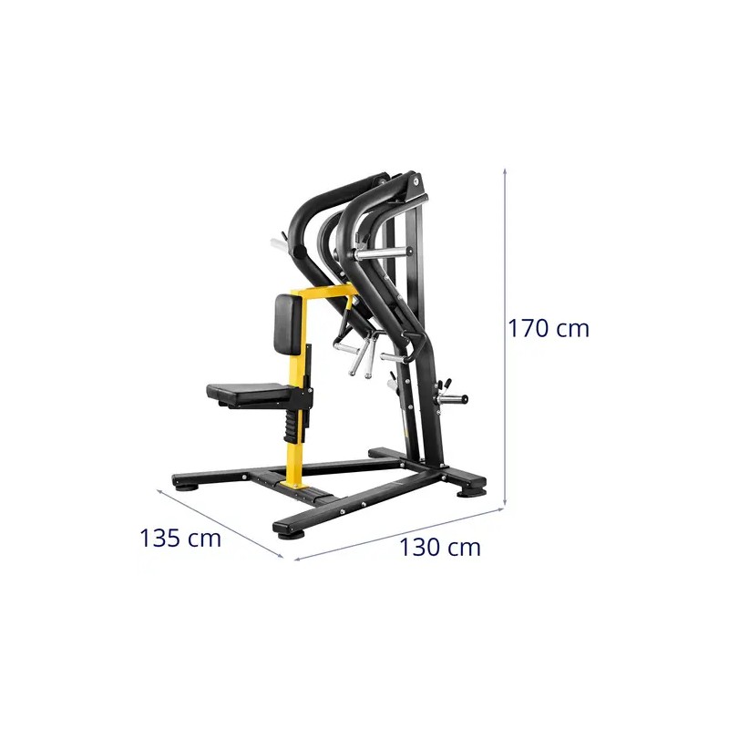 Gymrex Butterfly Reverse GR-MG58 yläselän ja hartioiden treenilaite, 135 kg