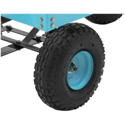 Puutarhakärry 150 kg, 2 ritiläpohjaa