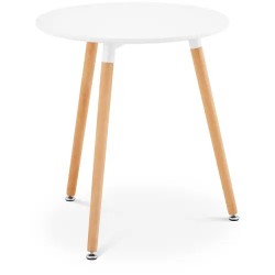 Fromm Starck STAR DESK 15 pyöreä pöytä 60 cm valkoinen