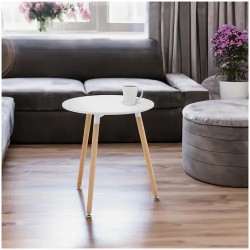 Fromm & Starck STAR_DESK_15 pyöreä pöytä, Ø 60 cm, valkoinen