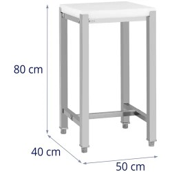 Royal Catering teurastuspöytä 40 x 50 cm, työkorkeus 80 cm 14.74 kg