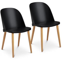 Fromm Starck STAR SEAT 11 tuolit 2 kpl musta kantavuus 150 kg