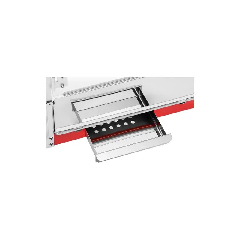 Popcornkone 1300 W, 5 kg/h, ECO, punainen, Royal Catering