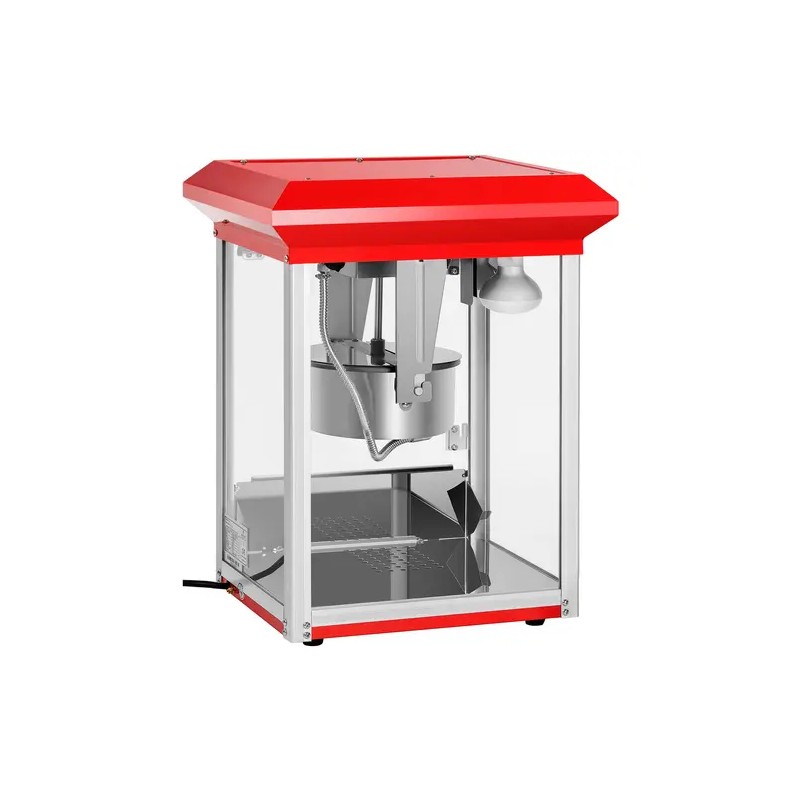 Popcornkone 1300 W, 5 kg/h, ECO, punainen, Royal Catering