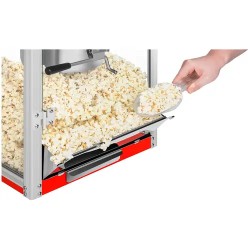 Popcornkone 1300 W, 5 kg/h, ECO, punainen, Royal Catering
