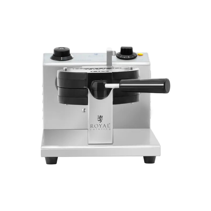 Royal Catering pyöreä vohvelirauta 1200 W, 4 pientä vohvelia, Ø 170 mm