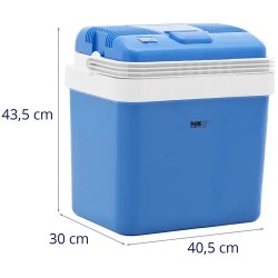Sähköinen kylmälaukku 12 V / 230 V, 24 l, lämmitys- ja jäähdytystoiminto