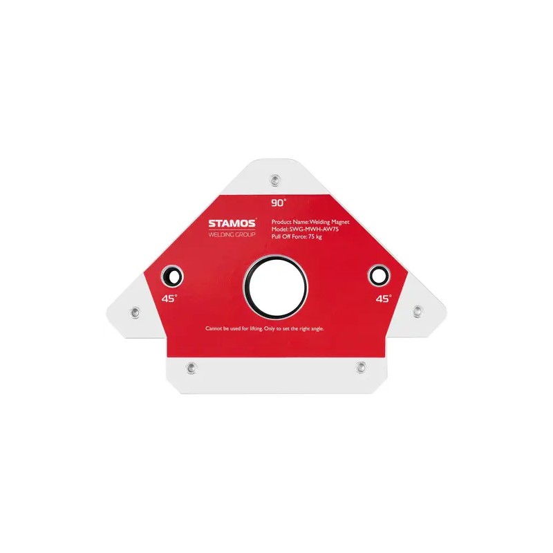 Hitsausmagneettien setti 3 kpl, kulmat 30-135°, pidätysvoima 25/50/75 kg