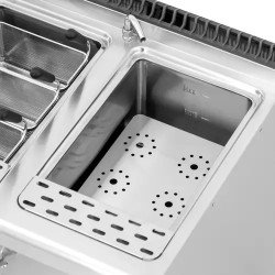 Royal Catering Pro 730 sähkökäyttöinen pastakeitin 18 kW 400 V 80 x 73 cm