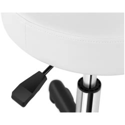 Physa Aversa White työjakkara, korkeussäädettävä 45–58 cm, valkoinen, 150 kg