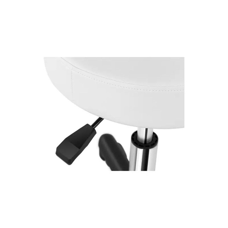 Physa Aversa White työjakkara, korkeussäädettävä 45–58 cm, valkoinen, 150 kg
