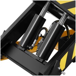 MSW sähköinen saksihissipöytä 2000 kg 380 V 85 x 130 cm