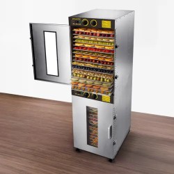 Royal Catering ruoankuivuri 3150 W, 32 hyllyä, 2 kammiota