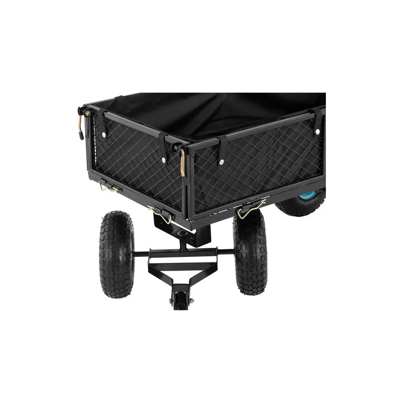 Taitettava kuljetusvaunu HT-TWIN 300, kantavuus 300 kg