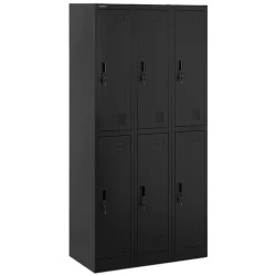 Fromm Starck Metallikaappi 6 lokeroa lukittava 200 kg