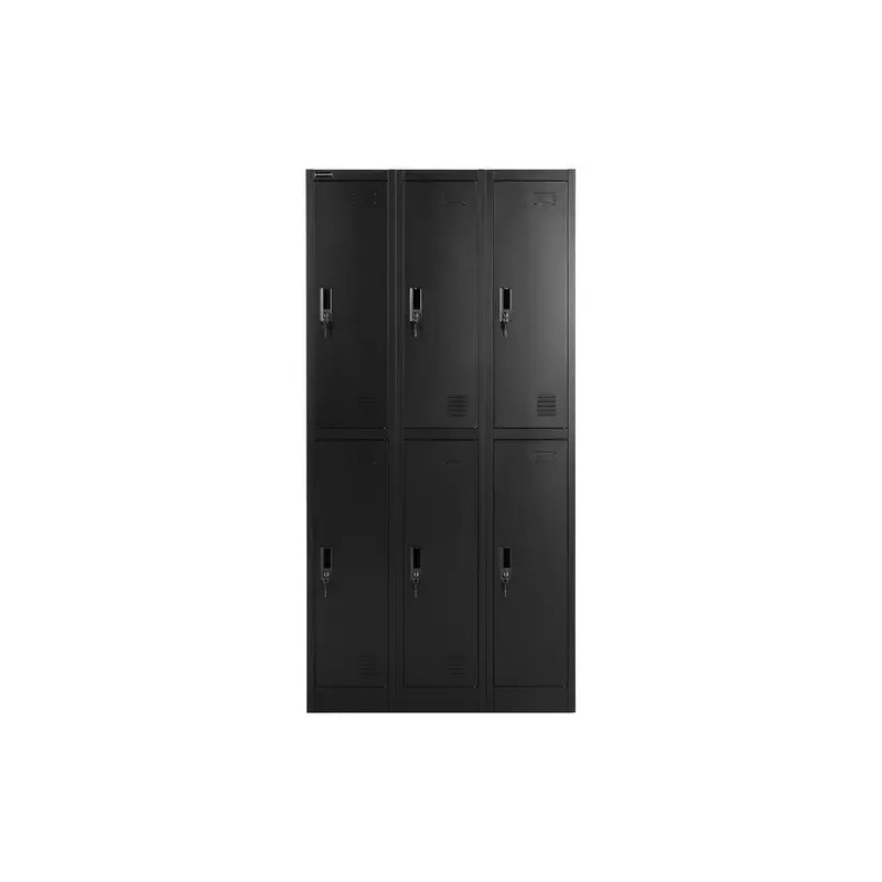 Fromm & Starck Metallikaappi 6 lokeroa lukittava 200 kg