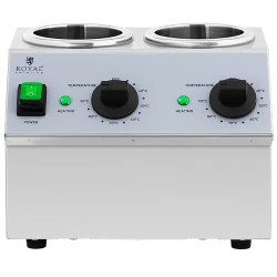 Royal Catering kastikkeenlämmitin 2 x 1 l, 40-90 °C